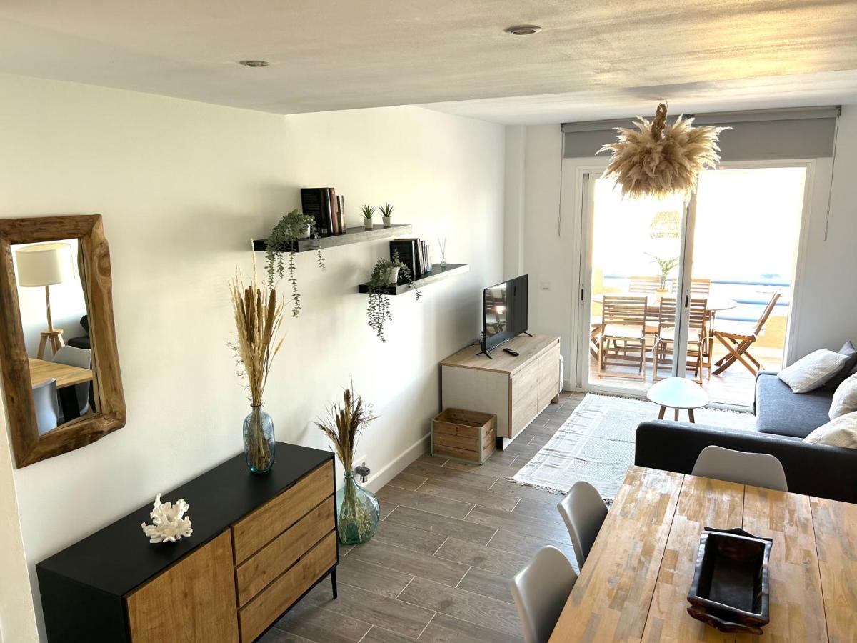 Apartamento Los Lances En Primera Linea De Playa Con Piscina Tarifa Exterior foto