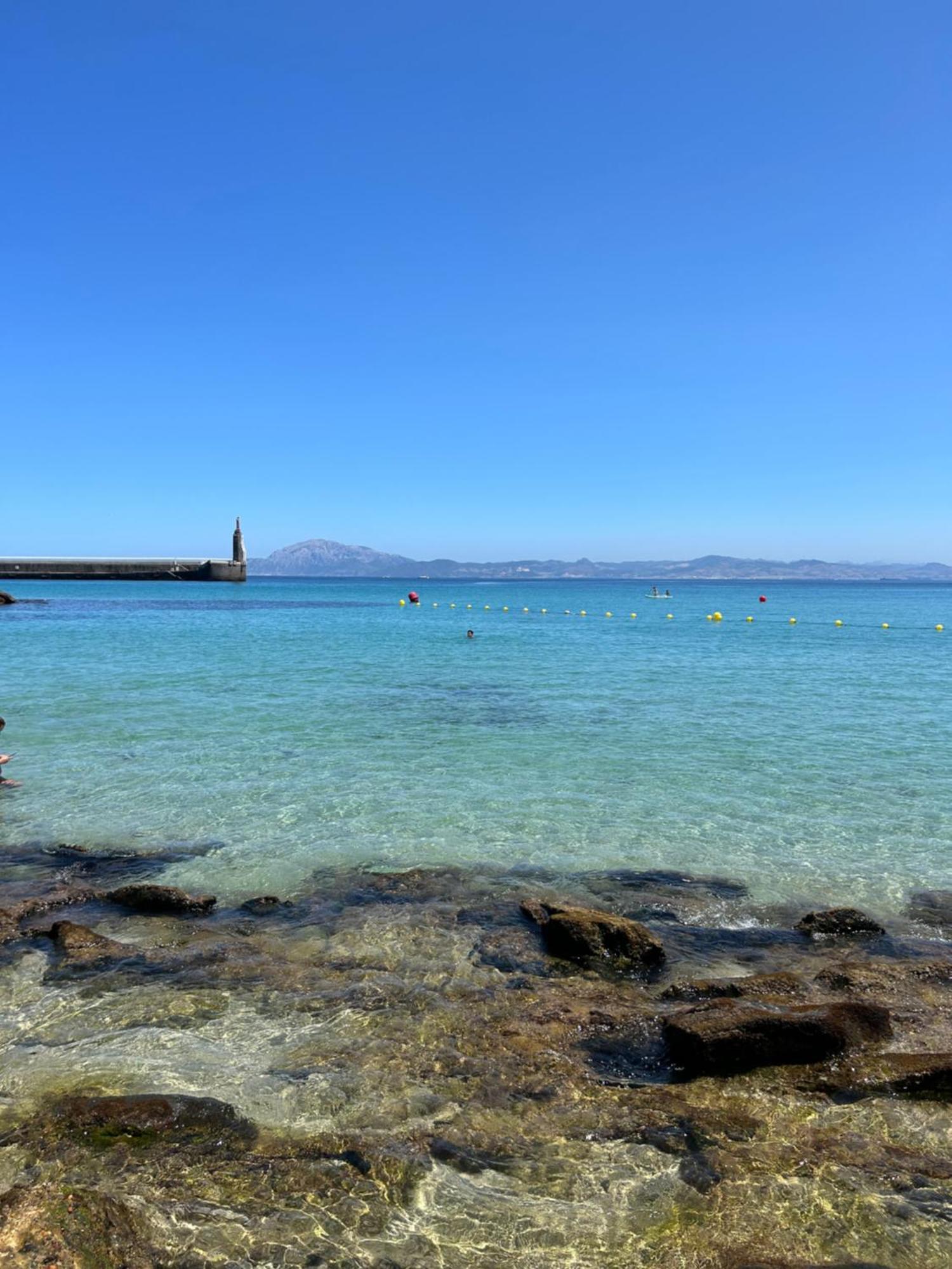 Apartamento Los Lances En Primera Linea De Playa Con Piscina Tarifa Exterior foto